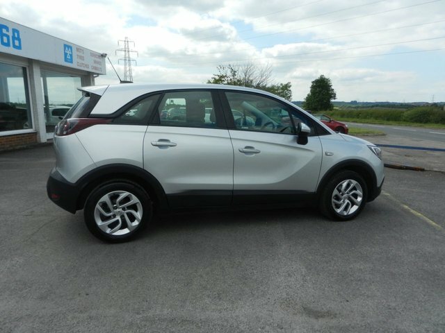 Vauxhall Crossland X 1.2 Turbo Ecotec Se MC17YBH Silver #2