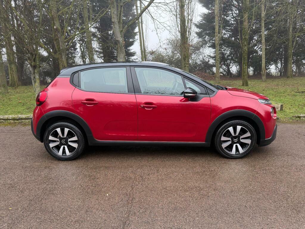 Citroen C3 1.2 Puretech Feel Euro 6 BN67XJV Red #6