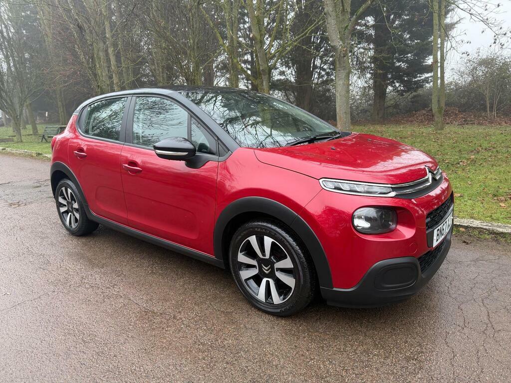 Citroen C3 1.2 Puretech Feel Euro 6 Red