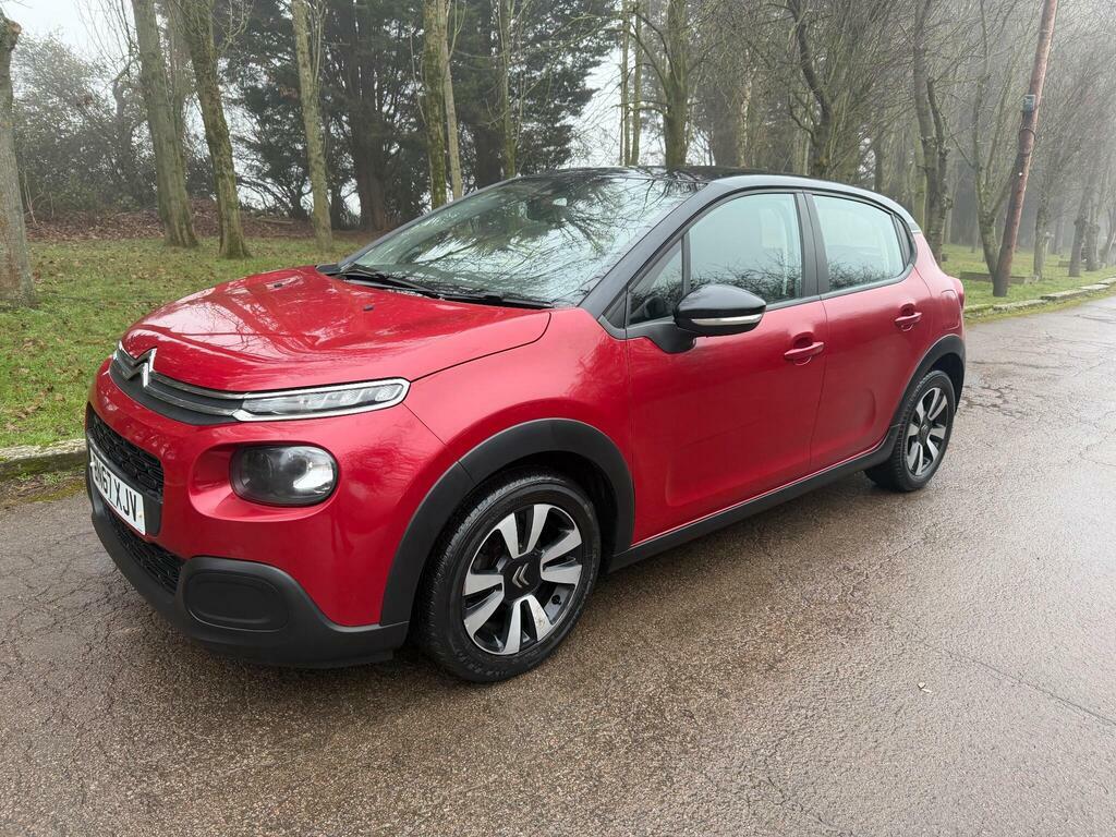 Citroen C3 1.2 Puretech Feel Euro 6 BN67XJV Red #2