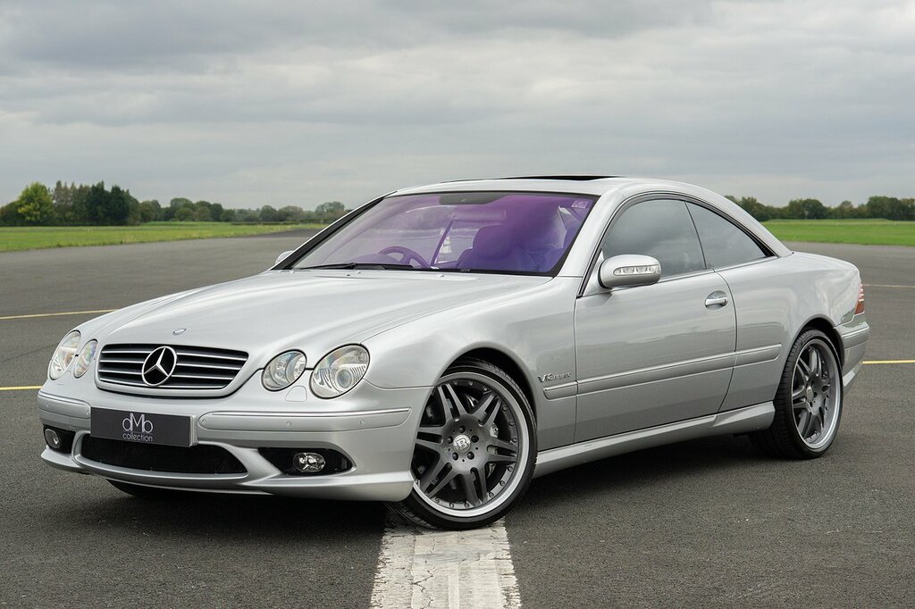 Mercedes-Benz CL Coupe Silver
