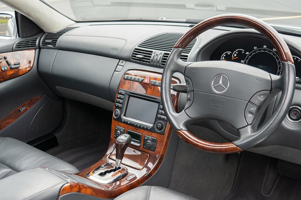 Mercedes-Benz CL Coupe Silver #3