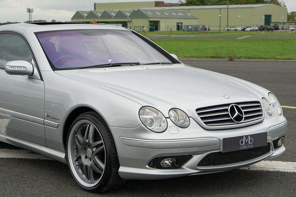 Mercedes-Benz CL 500 Blue #10