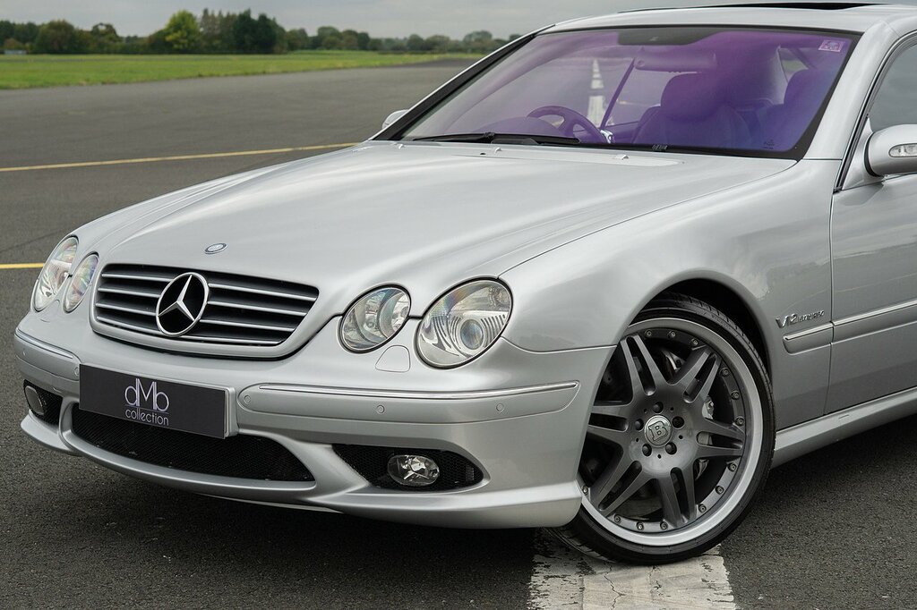 Mercedes-Benz CL Coupe Silver #5