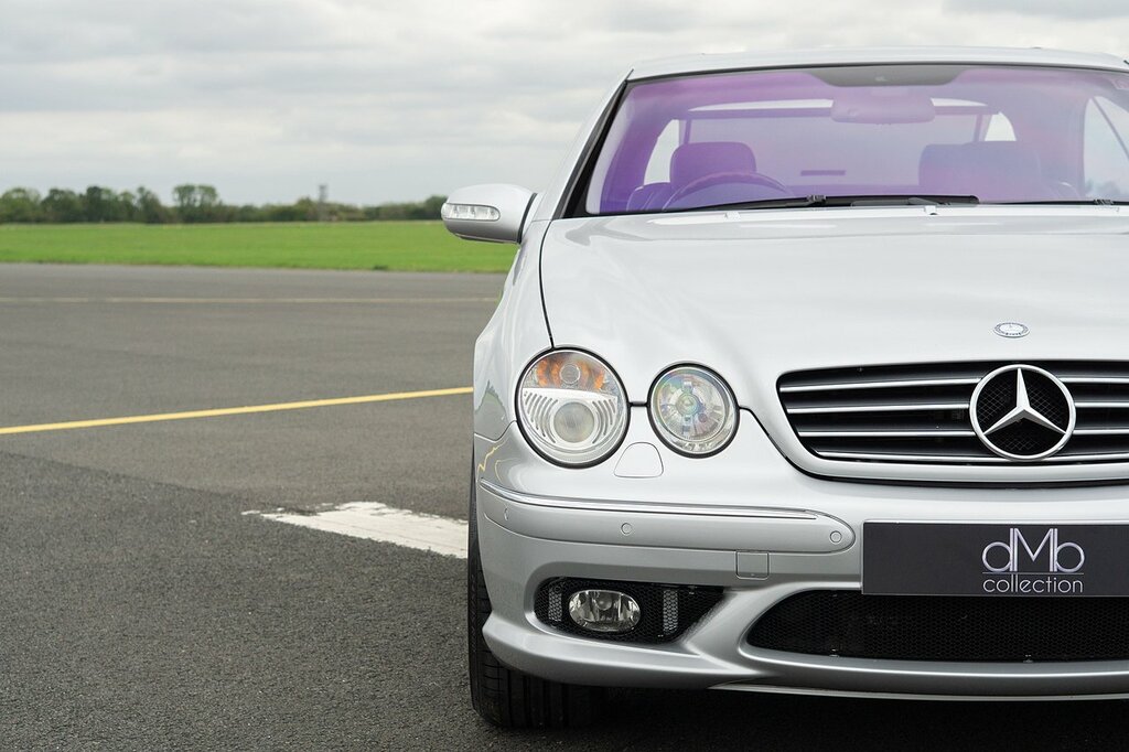 Mercedes-Benz CL 500 Blue #12