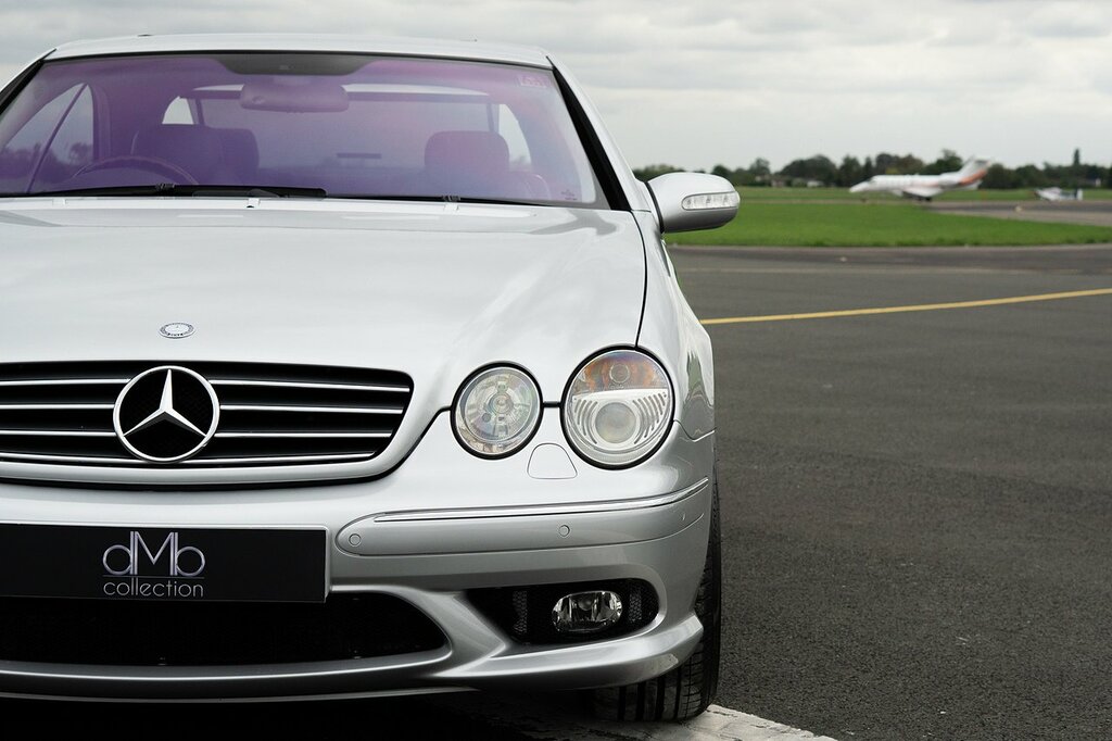 Mercedes-Benz CL 500 Blue #13