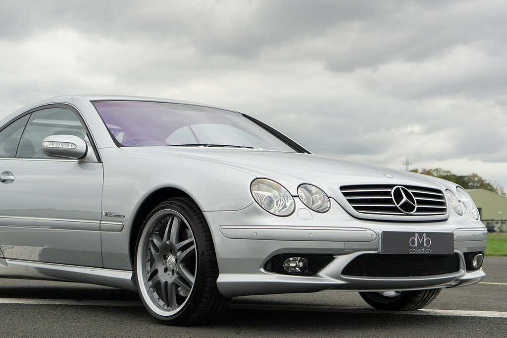 Mercedes-Benz CL 500 Blue #11