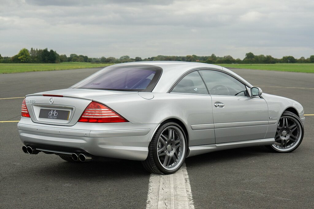 Mercedes-Benz CL Coupe Silver #2