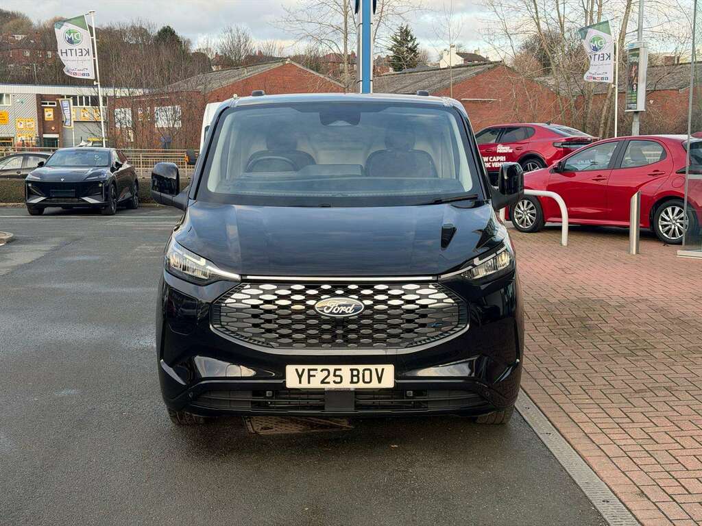 Ford Transit Custom 100Kw 65Kwh H1 Van Limited YF25BOV Black #2