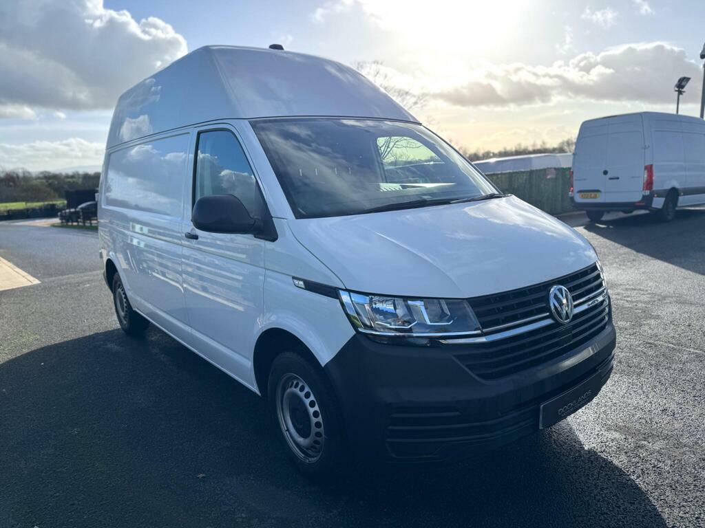 Volkswagen Transporter 2.0 Tdi T32 Startline Panel Van PK74MLY White #3