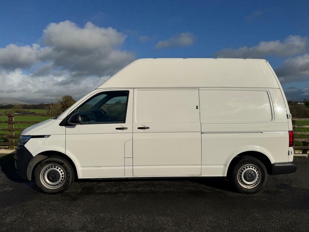 Volkswagen Transporter 2.0 Tdi T32 Startline Panel Van PK74MLY White #4