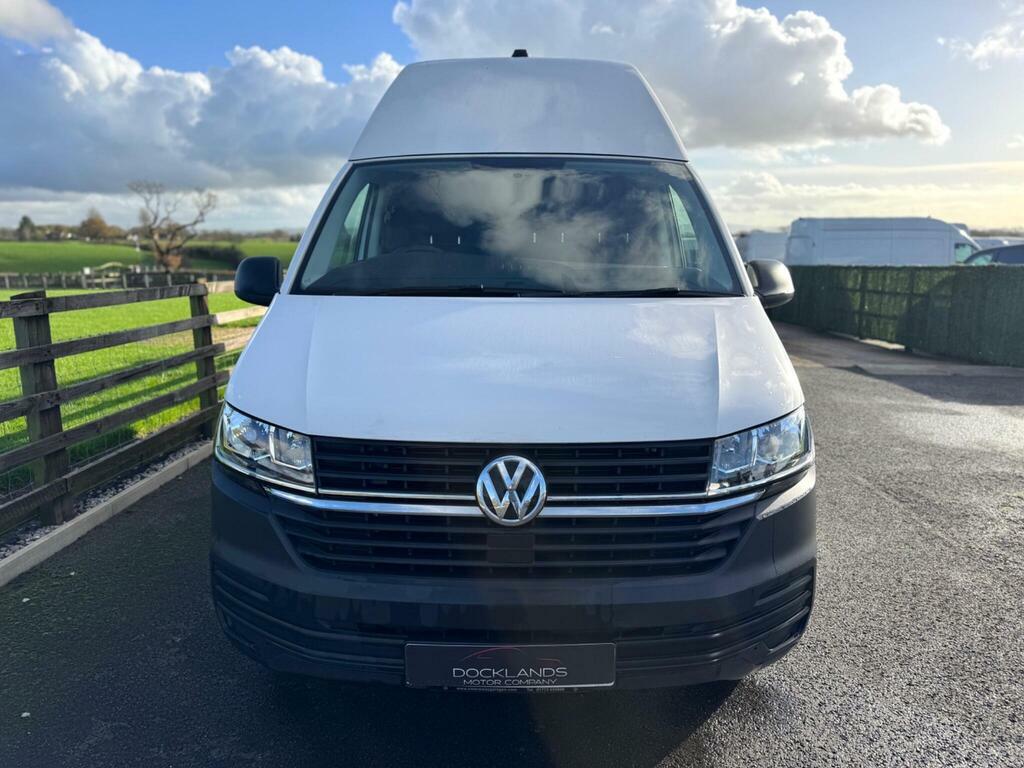 Volkswagen Transporter 2.0 Tdi T32 Startline Panel Van PK74MLY White #2