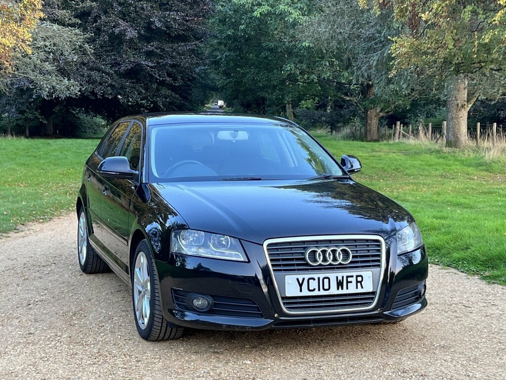 Audi A3 Hatchback Sportback Tdi Sport 2010 Black