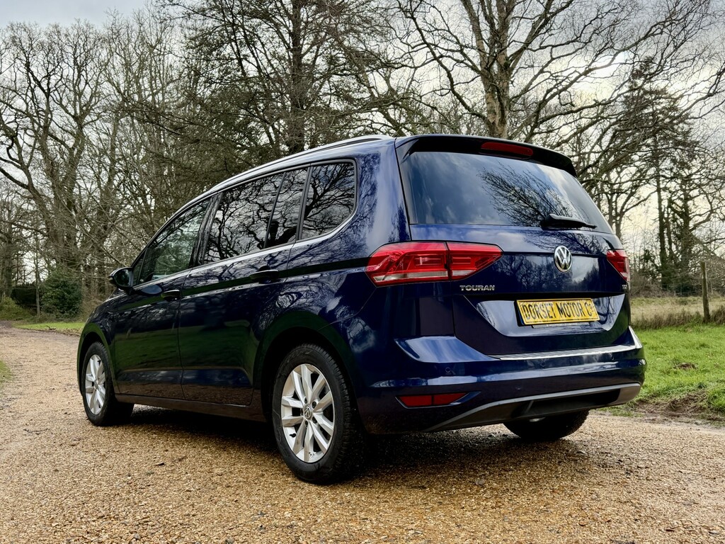 Volkswagen Touran Mpv 1.6 Tdi Bluemotion Tech Se 2016 Blue #6