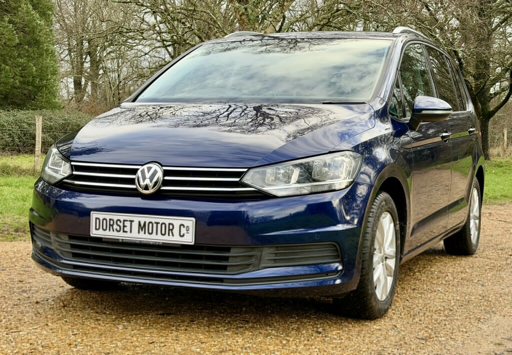 Volkswagen Touran Mpv 1.6 Tdi Bluemotion Tech Se 2016 Blue #2