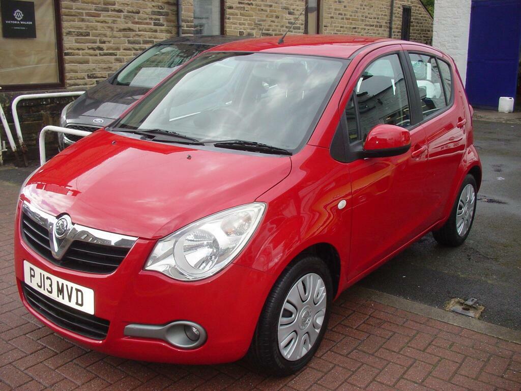 Vauxhall Agila 1.0 Ecoflex 12V S Euro 5 PJ13MVD Red #6