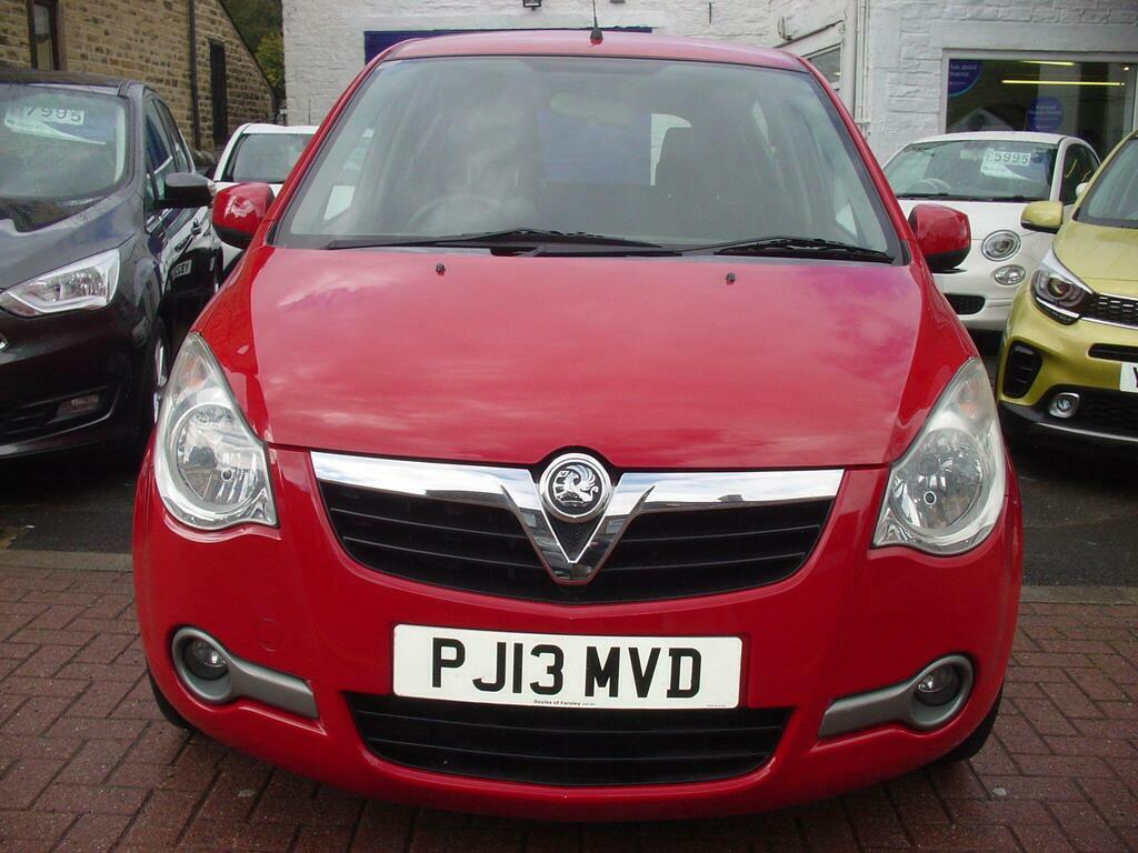 Vauxhall Agila 1.0 Ecoflex 12V S Euro 5 PJ13MVD Red #4