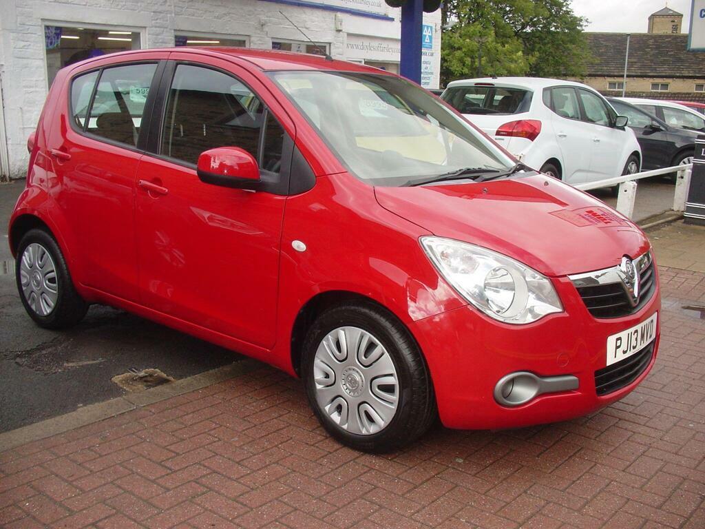 Vauxhall Agila 1.0 Ecoflex 12V S Euro 5 PJ13MVD Red #3