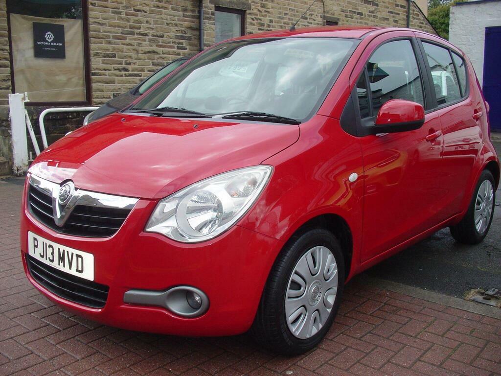 Vauxhall Agila 1.0 Ecoflex 12V S Euro 5 PJ13MVD Red #5