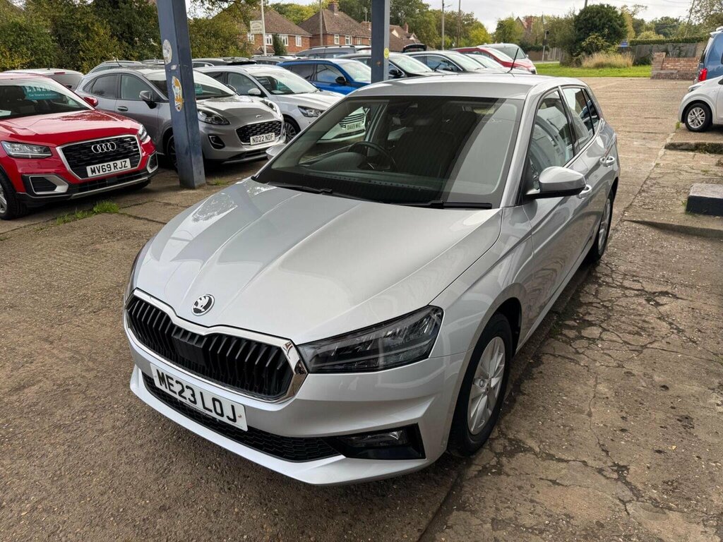 Skoda Fabia Hatchback 1.0 Tsi Se Comfort Euro 6 Ss 202 ME23LOJ Silver #6