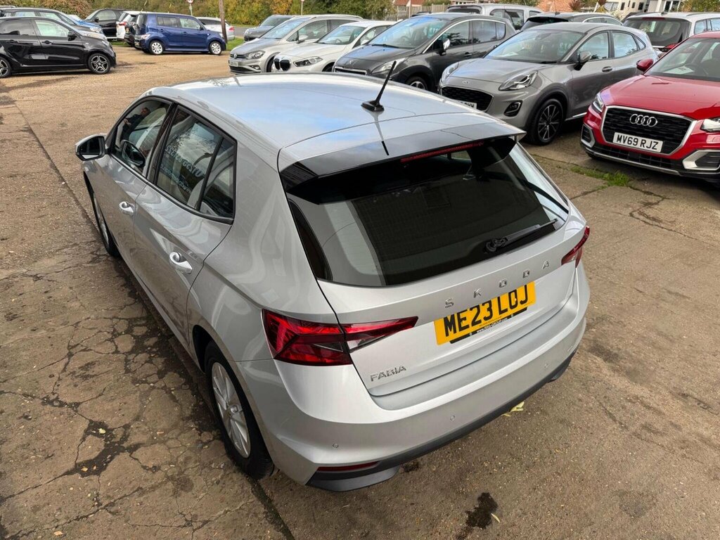 Skoda Fabia Hatchback 1.0 Tsi Se Comfort Euro 6 Ss 202 ME23LOJ Silver #5