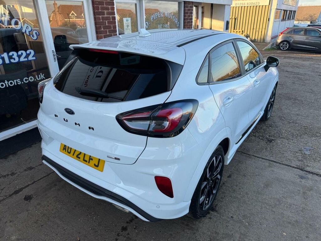 Ford Puma Suv 1.0T Ecoboost Mhev St-line X Euro 6 Ss AO72LFJ White #3