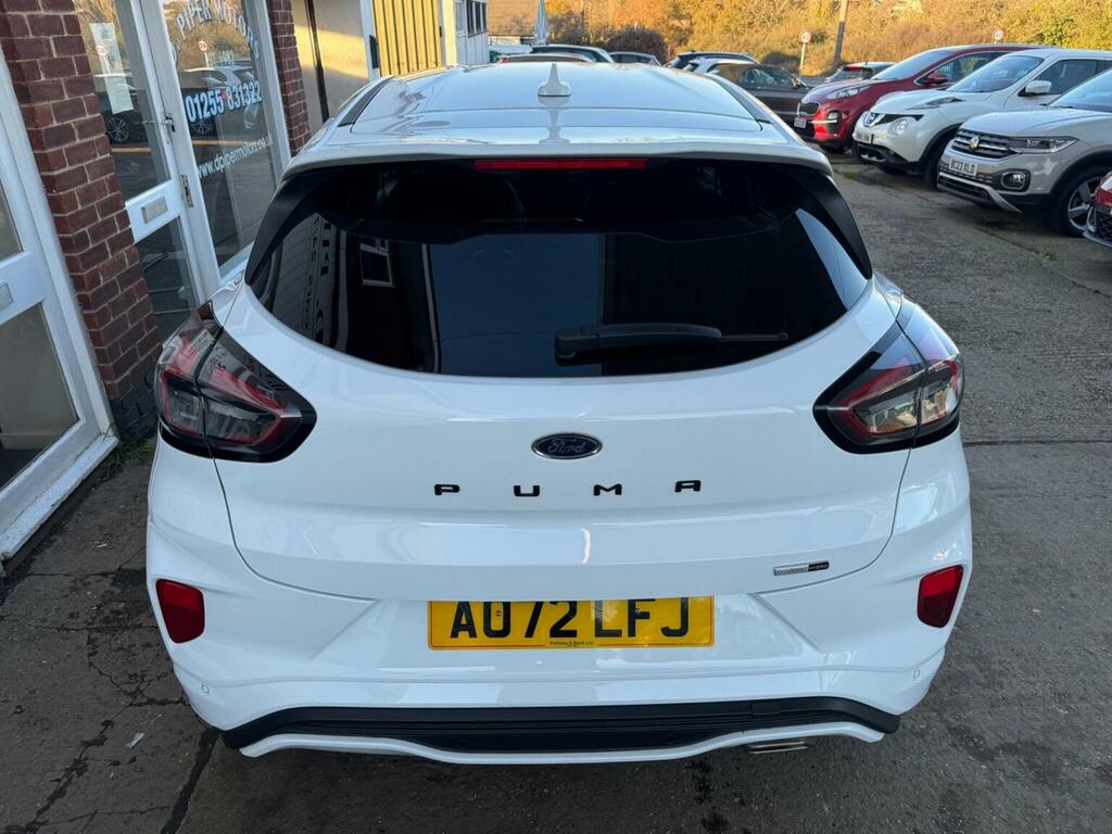 Ford Puma Suv 1.0T Ecoboost Mhev St-line X Euro 6 Ss AO72LFJ White #4