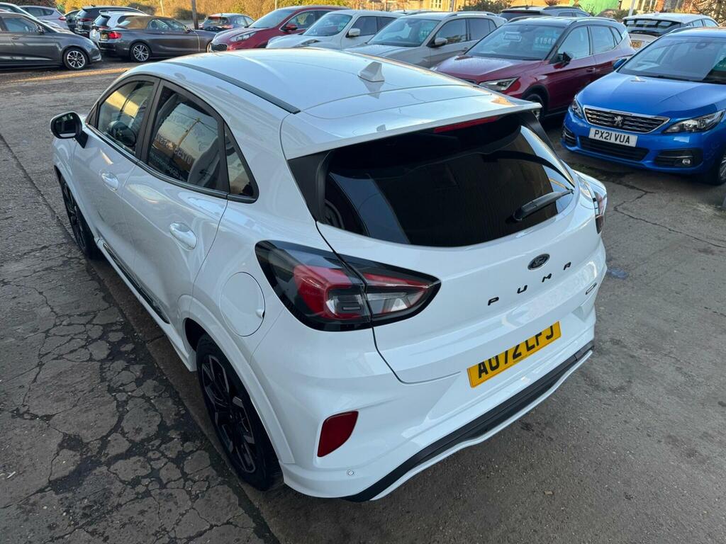 Ford Puma Suv 1.0T Ecoboost Mhev St-line X Euro 6 Ss AO72LFJ White #5