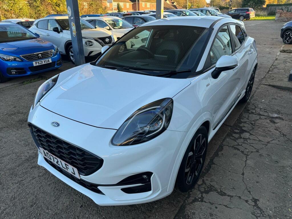 Ford Puma Suv 1.0T Ecoboost Mhev St-line X Euro 6 Ss AO72LFJ White #6