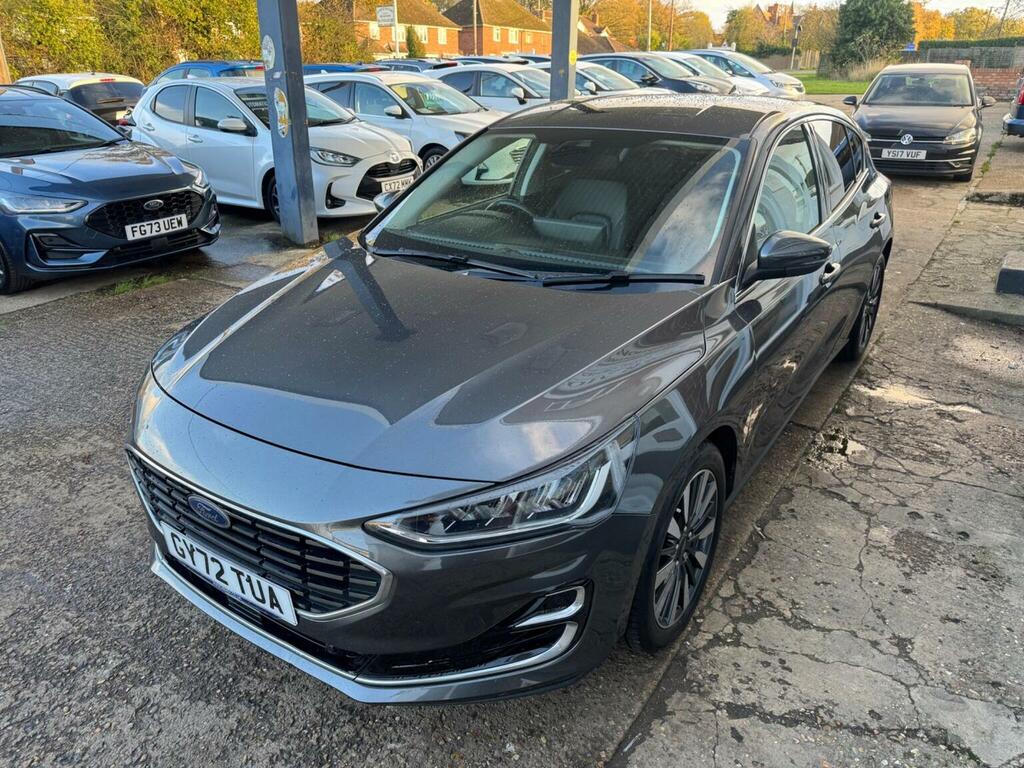 Ford Focus Hatchback 1.0T Ecoboost Mhev Titanium Vignale Dct GY72TUA Grey #5