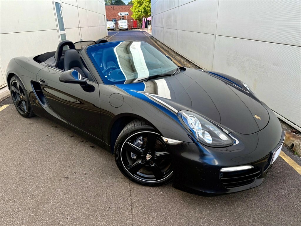 Porsche Boxster 2.7 981 Convertible Pdk Euro 5 Ss 2 Black