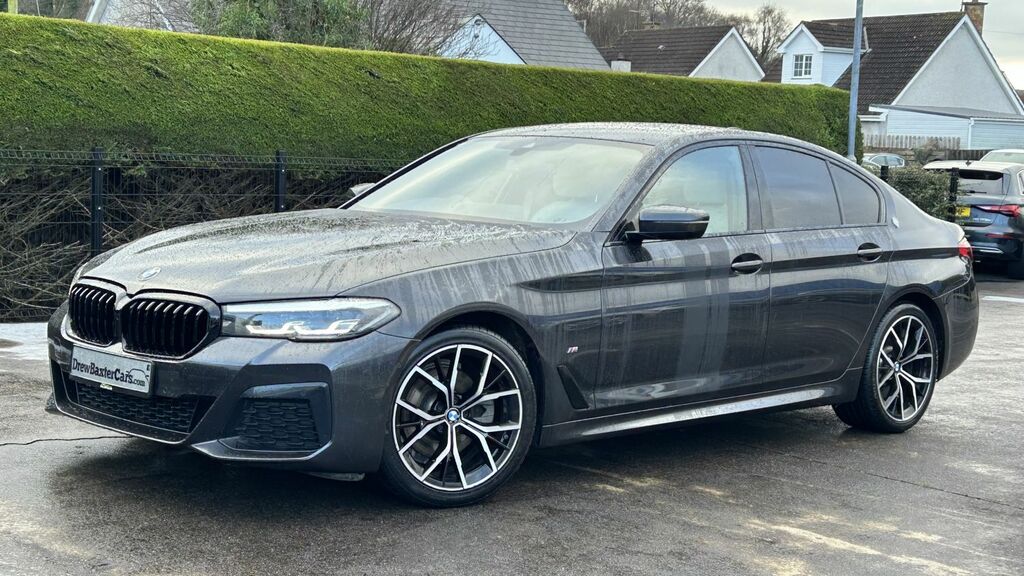 BMW 5 Series Saloon Grey #6