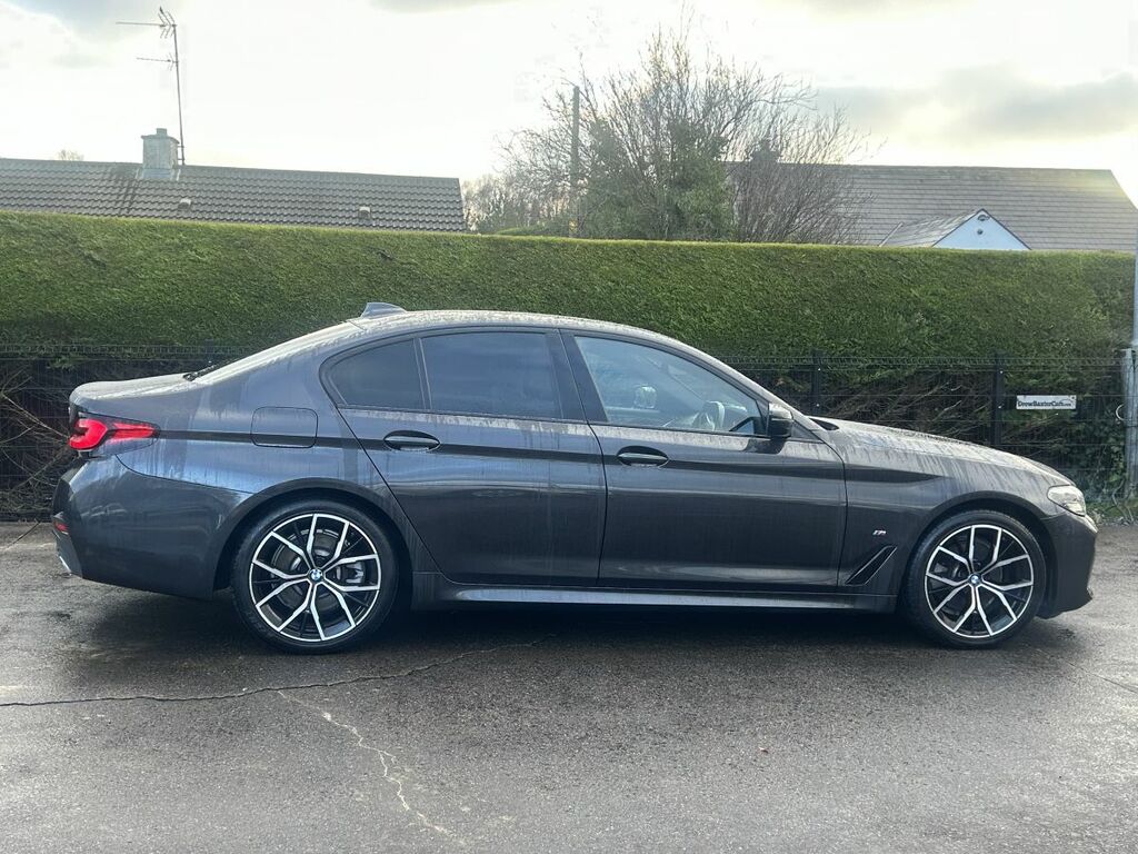 BMW 5 Series Saloon Grey #3
