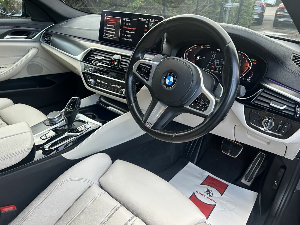 BMW 5 Series Saloon Grey #2