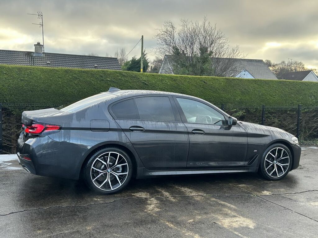 BMW 5 Series Saloon Grey #4