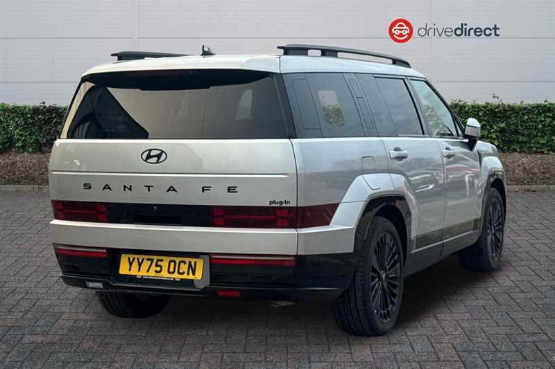Hyundai Santa Fe 1.6 T-gdi 13.8Kwh Calligraphy Suv Plug- YY75OCN Silver #3