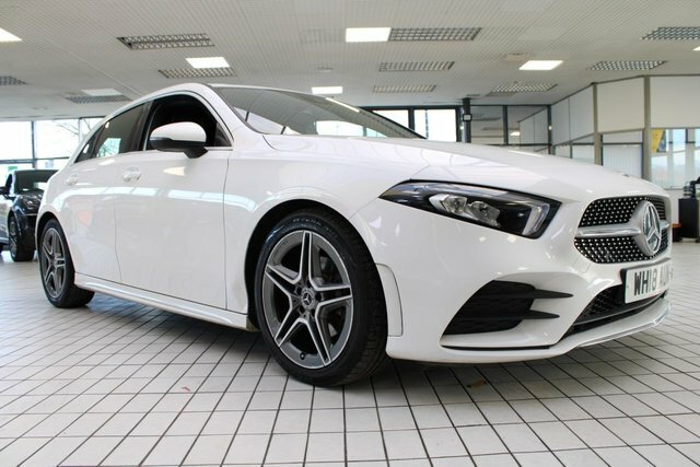 Mercedes-Benz A Class 1.5 A180d Amg Line Hatchback 7G-dct Eur WH18AUN White #6