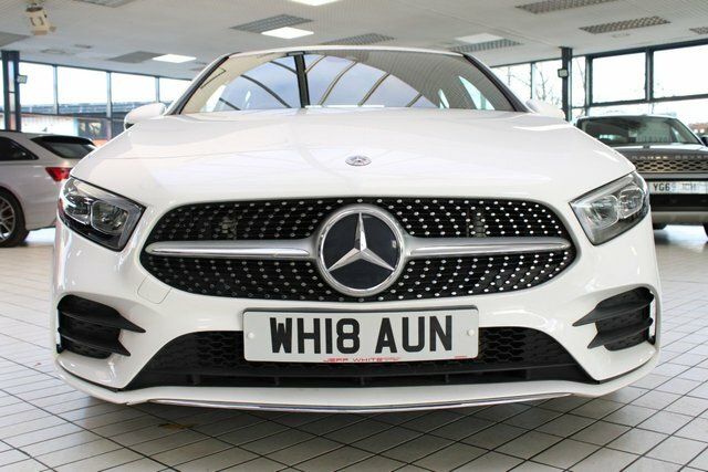 Mercedes-Benz A Class 1.5 A180d Amg Line Hatchback 7G-dct Eur WH18AUN White #5