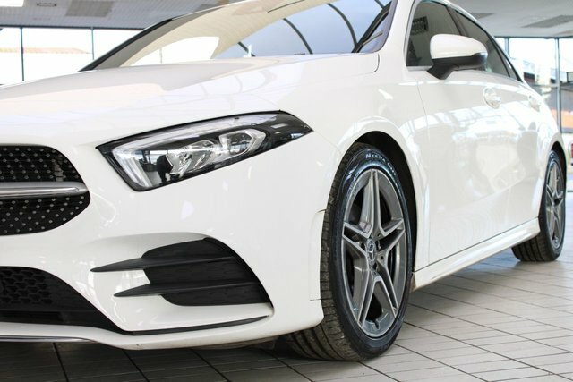 Mercedes-Benz A Class 1.5 A180d Amg Line Hatchback 7G-dct Eur WH18AUN White #4