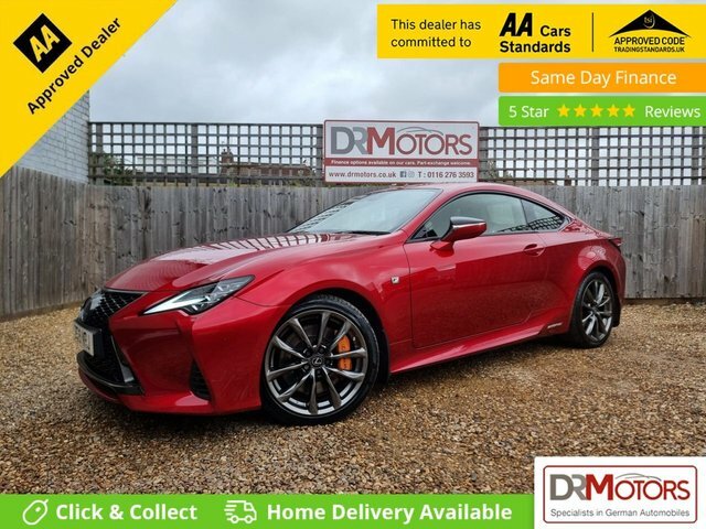 Lexus RC 2.5 300H F Sport Coupe Hybrid E-cvt Eur Red