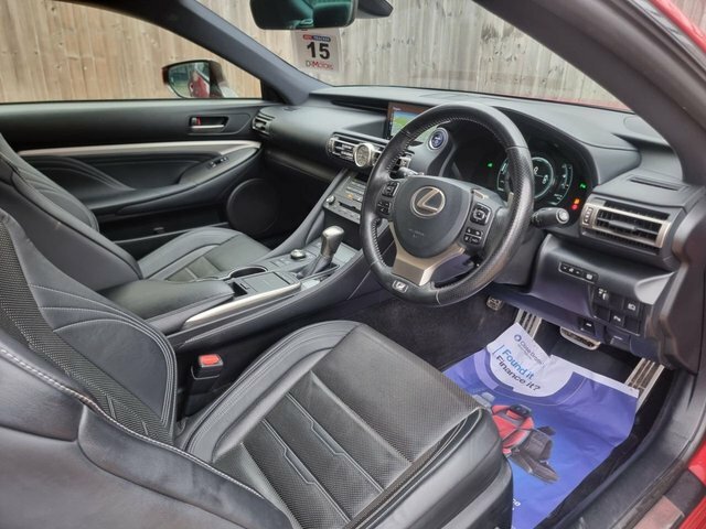 Lexus RC 2.5 300H F Sport Coupe Hybrid E-cvt Eur Red #2