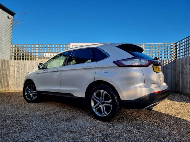 Ford Edge 2.0 Tdci Titanium Suv Awd Euro 6 YX18UML White #4
