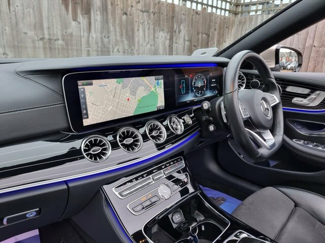 Mercedes-Benz E Class 3.0 E400 V6 Amg Line Premium Cabriolet Petro Silver #2