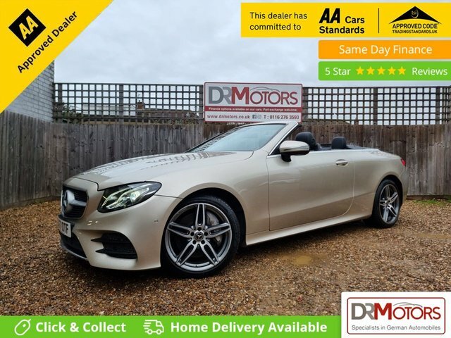 Mercedes-Benz E Class 3.0 E400 V6 Amg Line Premium Cabriolet Petro Silver