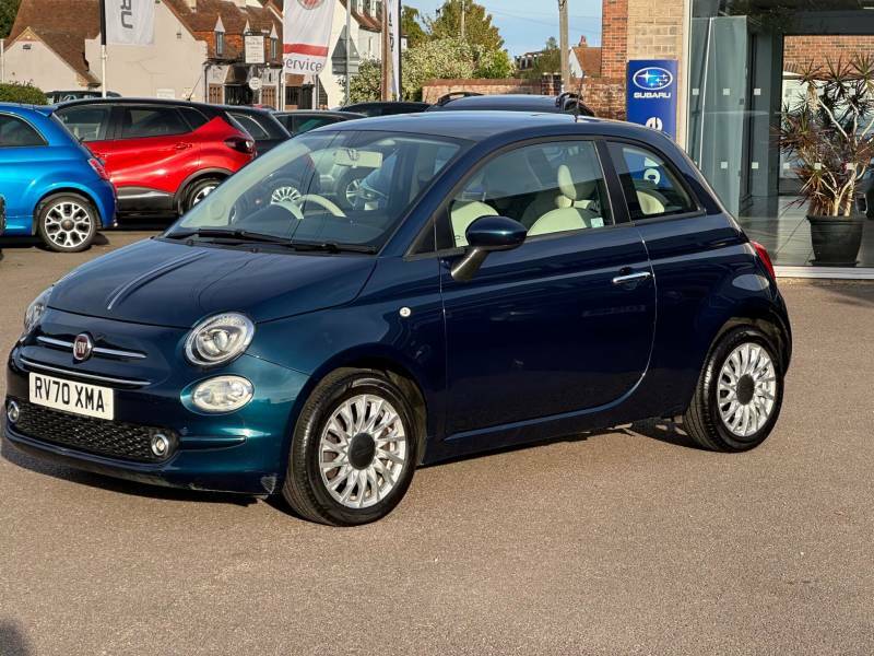 Fiat 500 1.0 Mild Hybrid Lounge - 2021 70 RV70XMA Blue #3