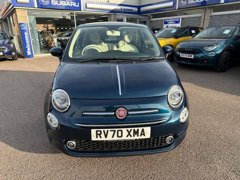 Fiat 500 1.0 Mild Hybrid Lounge - 2021 70 RV70XMA Blue #2