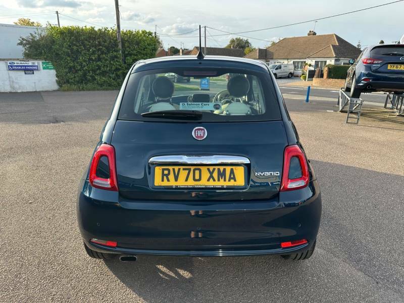 Fiat 500 1.0 Mild Hybrid Lounge - 2021 70 RV70XMA Blue #6