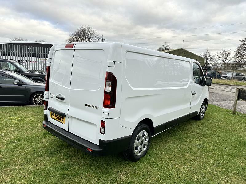 Renault Trafic Ll30 Blue Dci 130 Advance Safety Van PK75OKX White #5