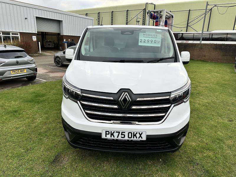 Renault Trafic Ll30 Blue Dci 130 Advance Safety Van PK75OKX White #2