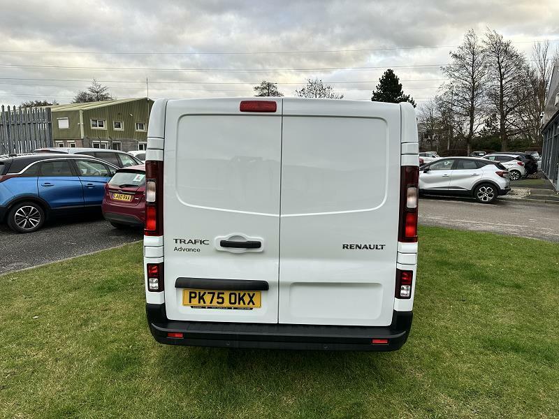 Renault Trafic Ll30 Blue Dci 130 Advance Safety Van PK75OKX White #6
